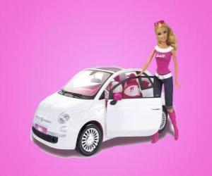 Puzzle Barbie και της Fiat 500